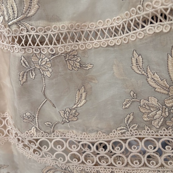 NWOT zimmermann romance  Lace Dress in Cream and Tan - Picture 10 of 10